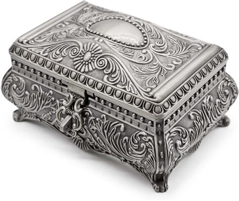 metal jewelery box|metal jewelry box for women.